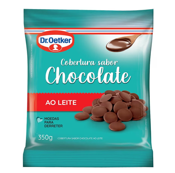 imagem de Cobertura Dr Oetker Moeda ao Leite 350g