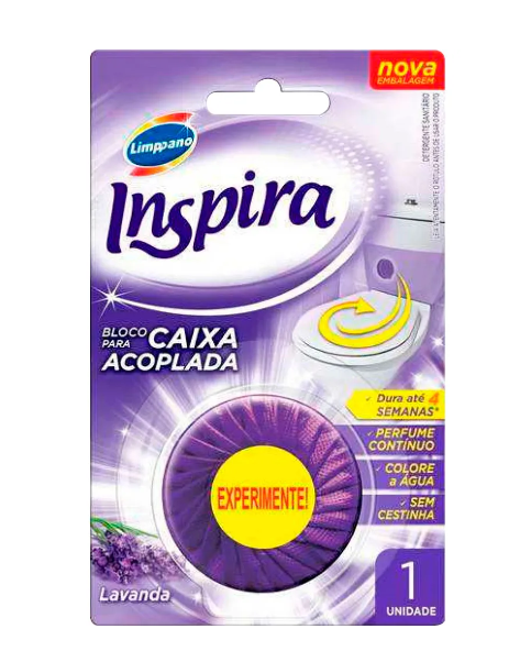 imagem de Pedra Sanitária Inspira Acoplada Lavanda 45g