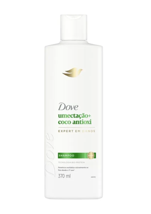 imagem de Shampoo Dove Umectação Coco Antioxi  370ml