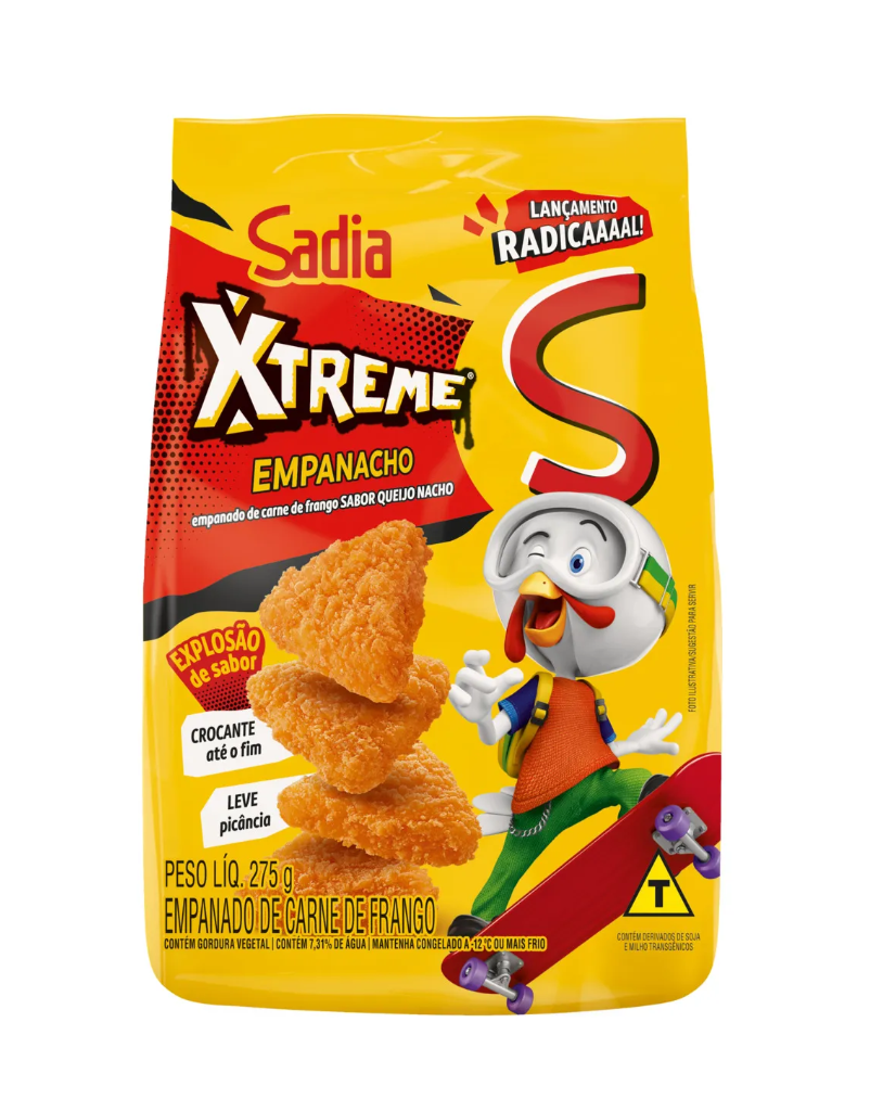 imagem de Empanado de Frango Sadia Queijo Nacho 275g