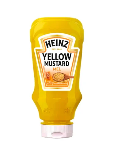 imagem de Mostarda Heinz Yellow Mustard Mel 220g