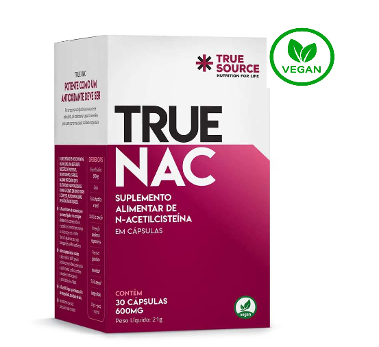 imagem de Suplemento True Nac c/60 Cápsulas 600mg
