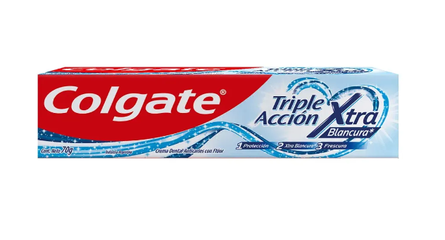 imagem de Creme Dental Colgate Tripla Ação Xtra White 70g