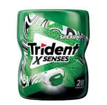 imagem de Chiclete Trident X Senses Menta 54g