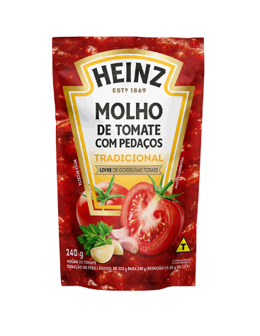 imagem de Molho de Tomate Heinz 240g Tradicional