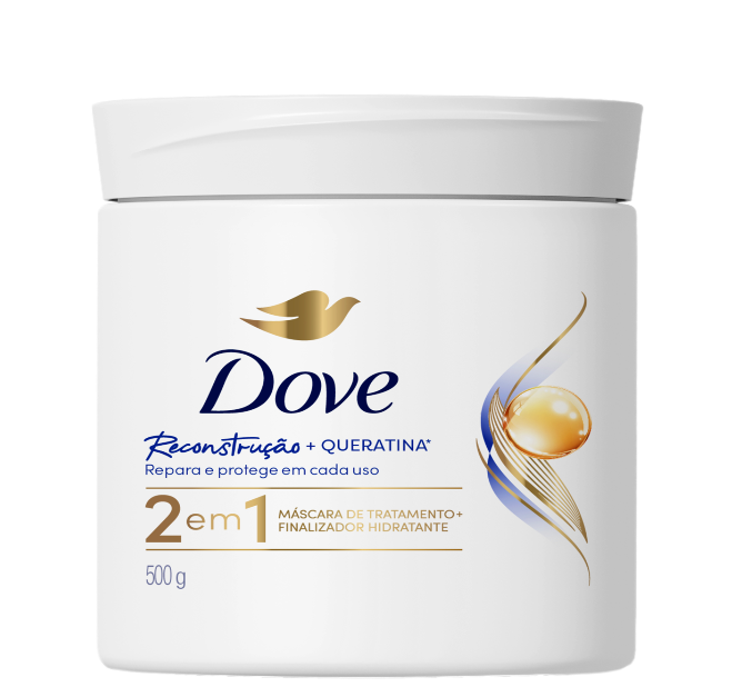 imagem de Mascara Capilar Dove Reconstrução e Queratina 500g