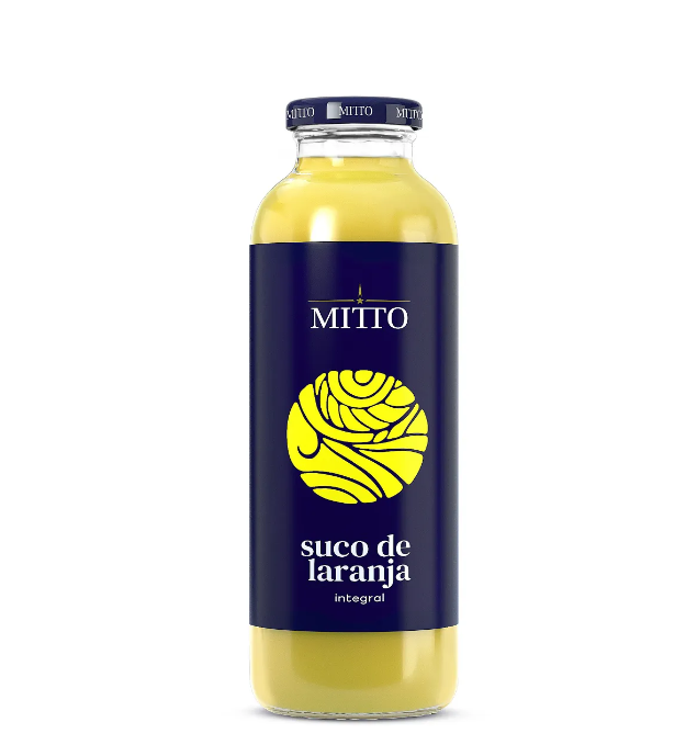 imagem de Suco Mitto Laranja Integral 300ml