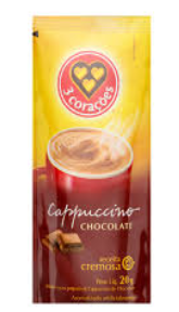 imagem de Cappuccino 3 Corações Chocolate 20g