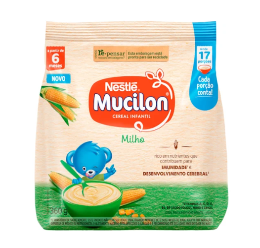 imagem de Mucilon Milho Sachê 360g