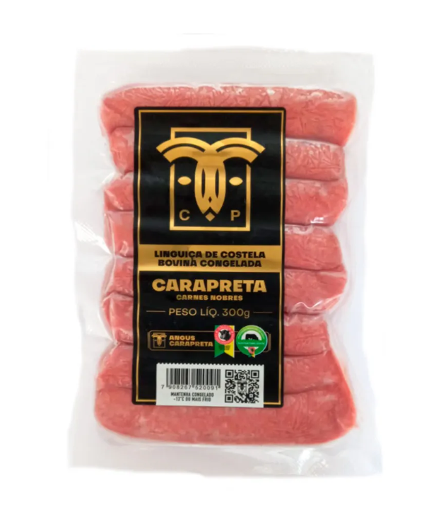 imagem de Linguiça Carapreta Costela Bovina 300g