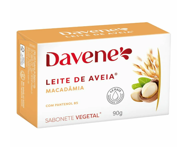 imagem de Sabonete Davene Leite de Aveia Macadâmica 90g