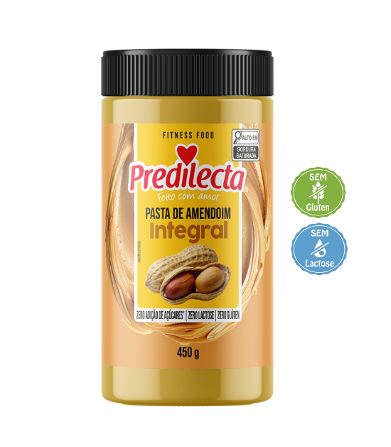 imagem de Pasta Amendoim Predilecta Integral 450g