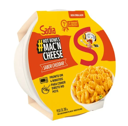 imagem de Macarrão Sadia 300g Cheese Cheddar