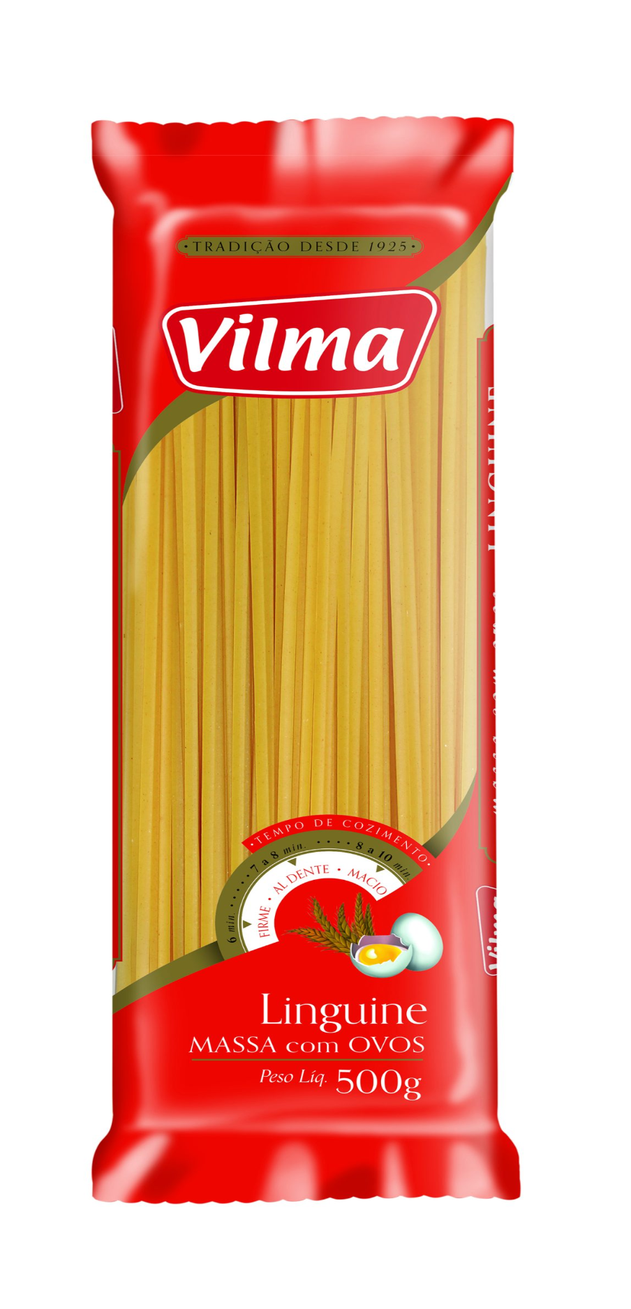 imagem de Macarrão Vilma c/ Ovos Linguine 500g