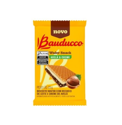 imagem de Biscoito Bauducco Wafer Snack Avelã 20g
