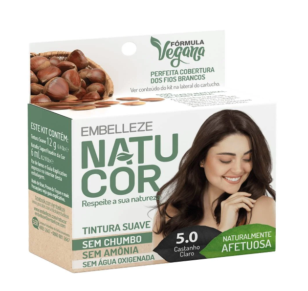 imagem de Tintura Natucor 5.0 Castanho Claro