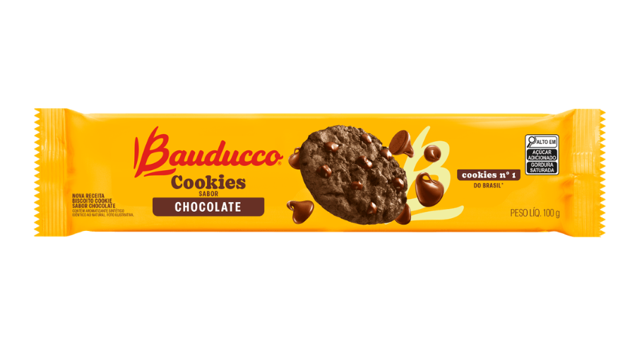 imagem de Cookies Bauducco Chocolate 100g