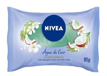 imagem de Sabonete Nivea Água de Coco e Óleos 85g
