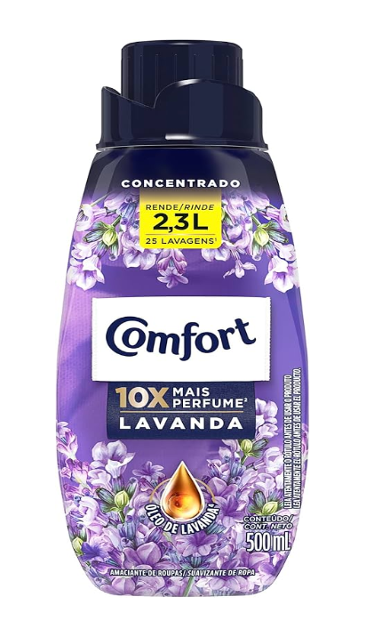 imagem de Amaciante Concentrado Comfort Lavanda 500ml