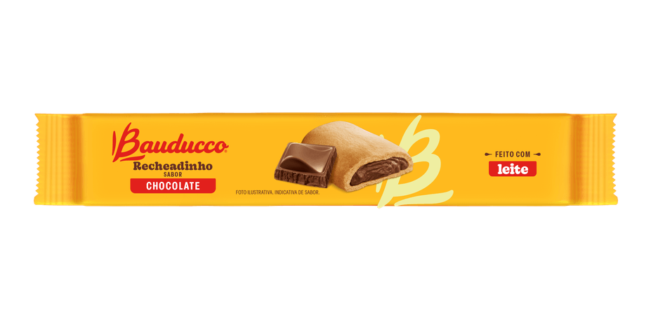 imagem de Biscoito Bauducco Recheadinho Chocolate 104g