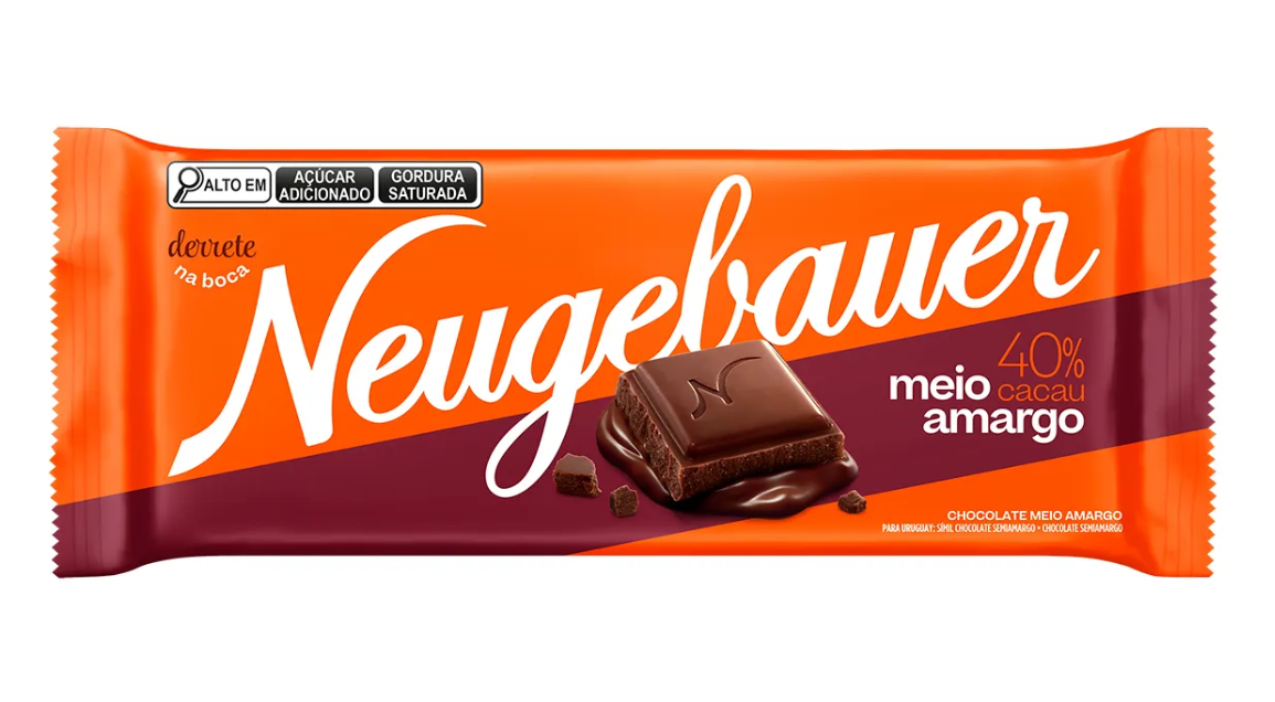 imagem de Chocolate Neugebauer Meio Amargo 40% Cacau 80g