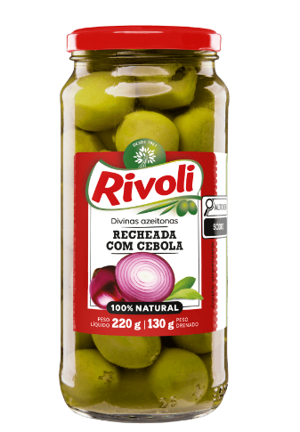 imagem de Azeitona Rivoli Recheada c/ Cebola 130g