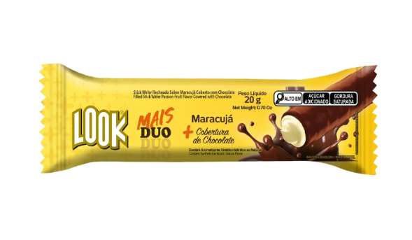 imagem de Biscoito Look Wafer Maracujá 20g