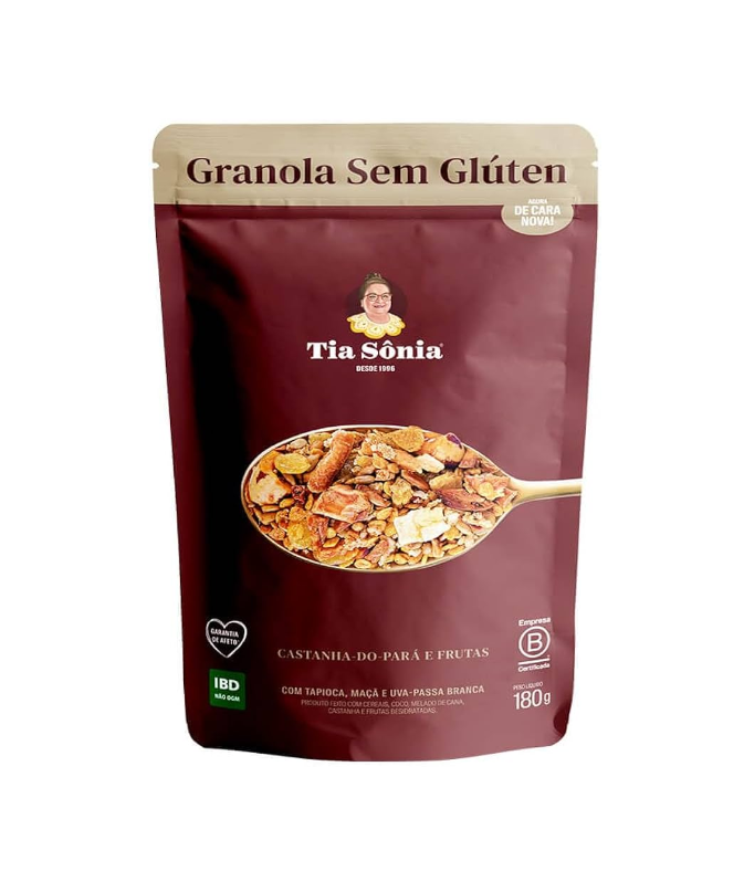 imagem de Granola Tia Sonia s/ Glúten 180g