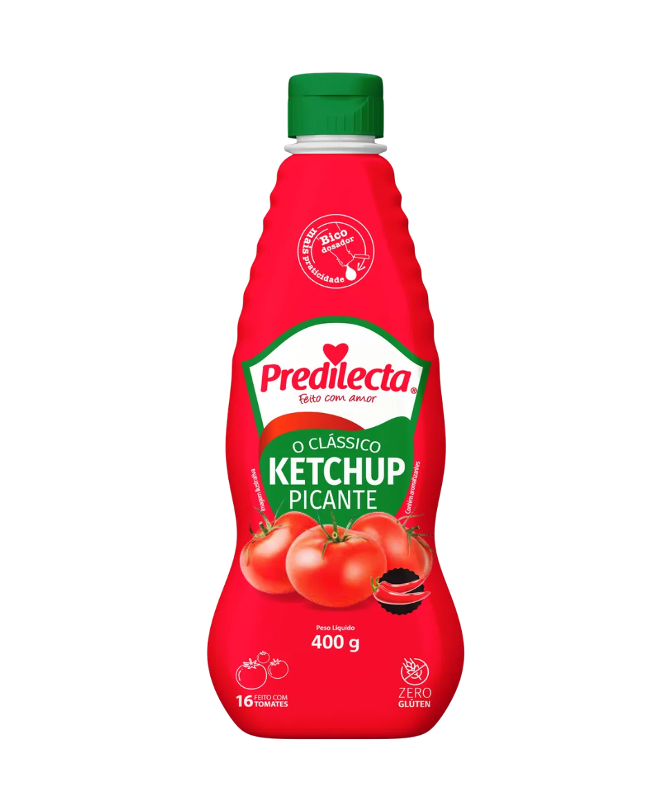 imagem de Ketchup Predilecta Picante 400g