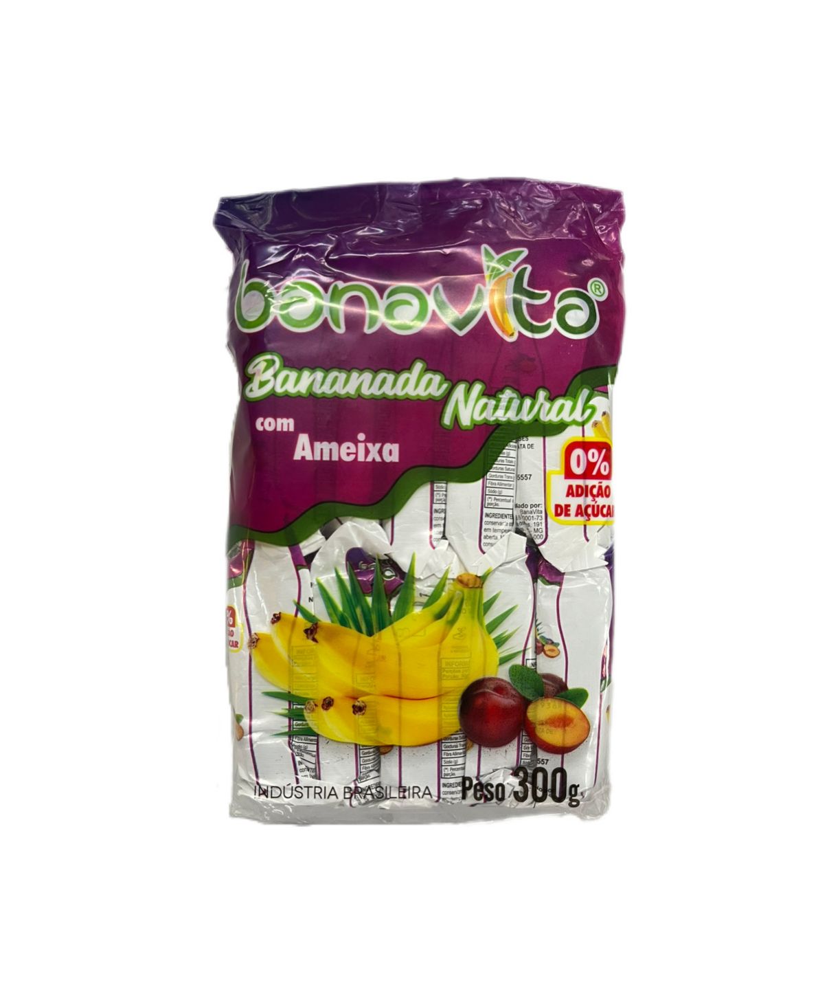 imagem de Doce Banavita Bananada c/ Ameixa 300g