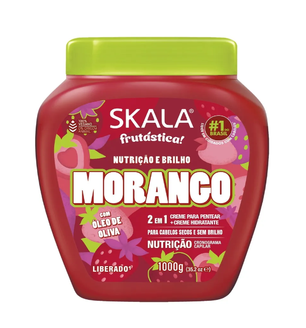 imagem de Creme Tratamento Skala Morango Nutrição 1Kg