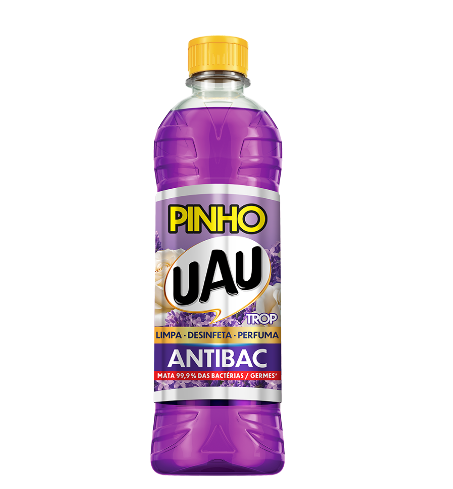imagem de Desinfetante Uau Pinho Lavanda Antibac 500Mml