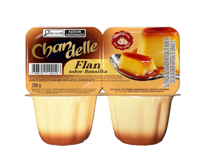 imagem de Sobremesa Nestlé Chandelle Flan Caramelizada 200g