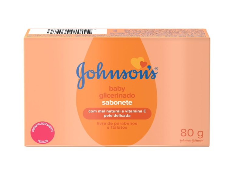 imagem de Sabonete Johnsons Baby Glicerinado 80g