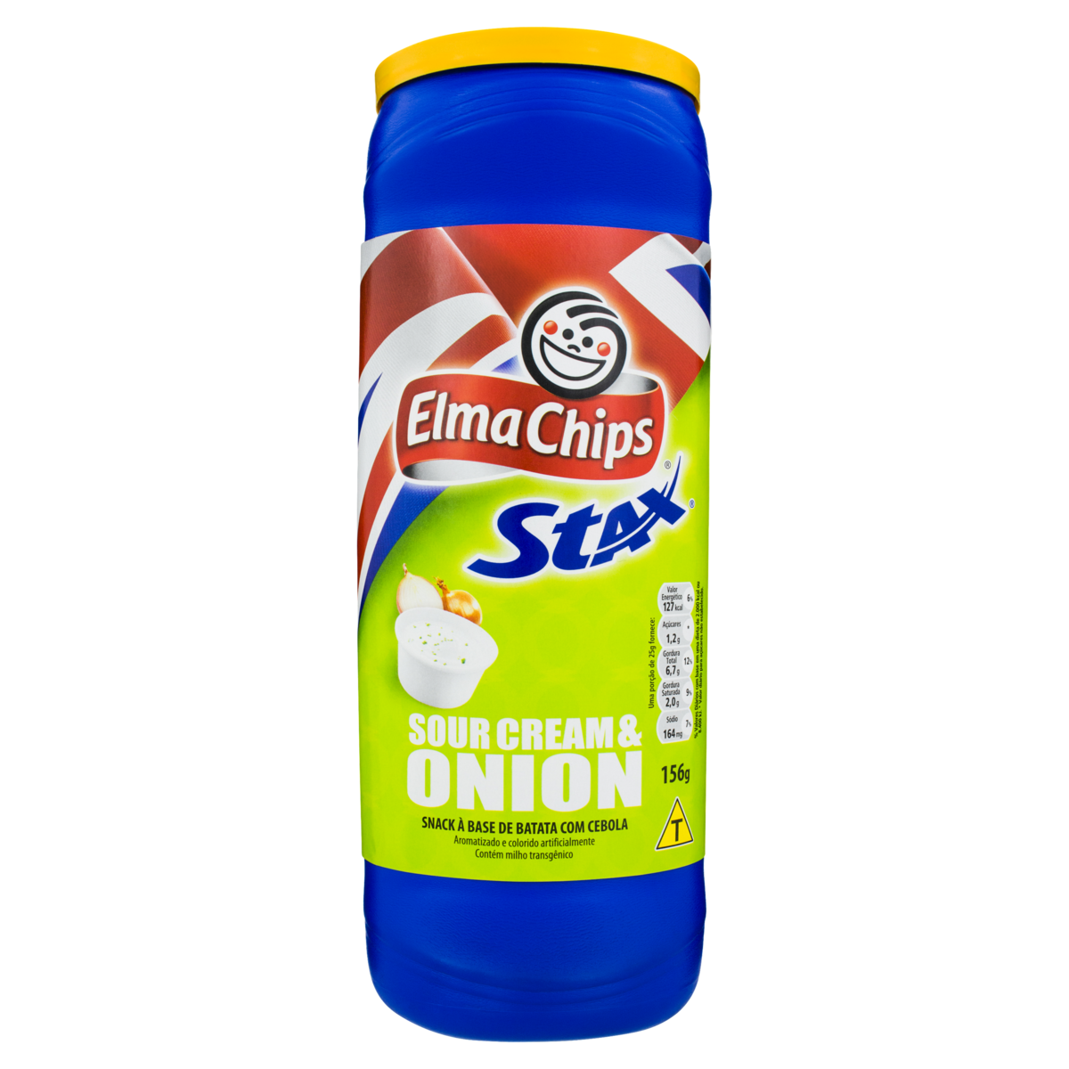 imagem de Salgado Elma Chips Stax Cebola Onion 156g