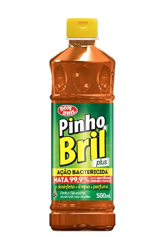 imagem de Desinfetante Pinho Bril Plus Leve 500ml Pague 450ml
