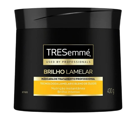 imagem de Creme Tratamento Tresemmé Brilho Lamelar 400g