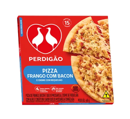 imagem de Pizza Perdigão Frango c/ Bacon 460g