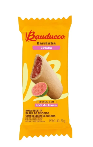 imagem de Biscoito Bauducco Goiabinha Barrinha 30g