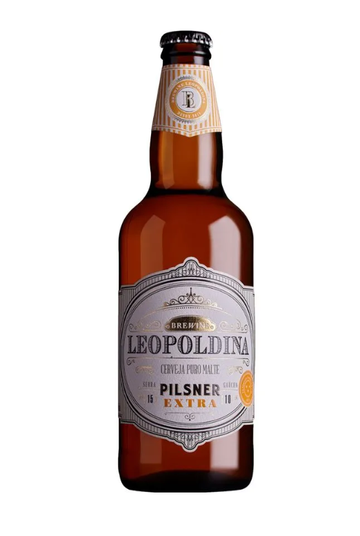 imagem de Cerveja Garrafa Leopoldina Pilsner Extra 500ml