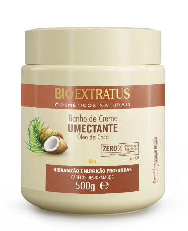 imagem de Creme Tratamento Bio Extratus Óleo de Coco 500g