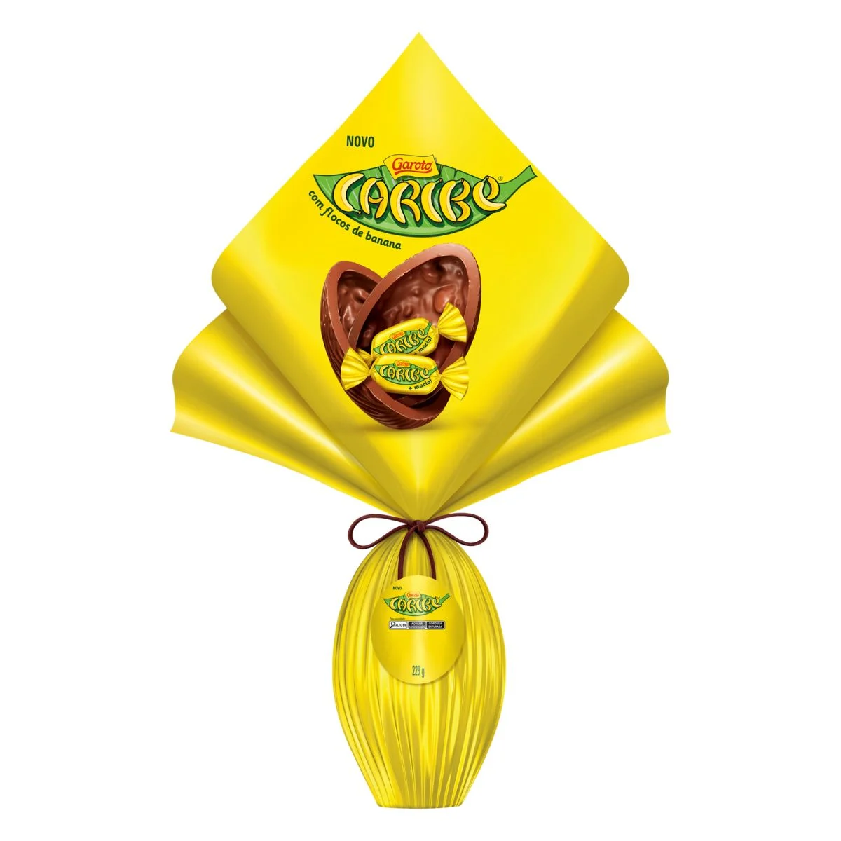 imagem de Ovo Páscoa Garoto Caribe 229g