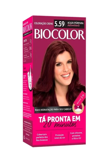 imagem de Tintura Biocolor 5.59 Acaju Púrpura
