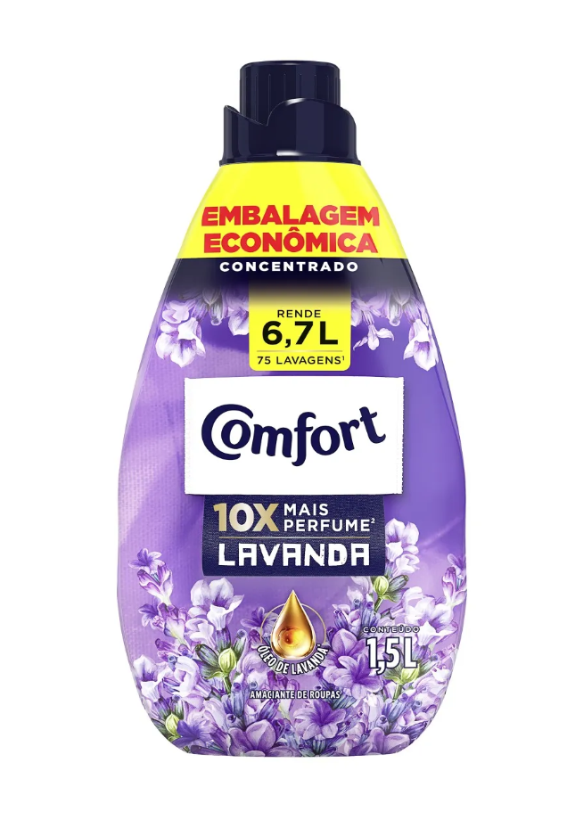 imagem de Amaciante Concentrado Comfort Lavanda 1,5L