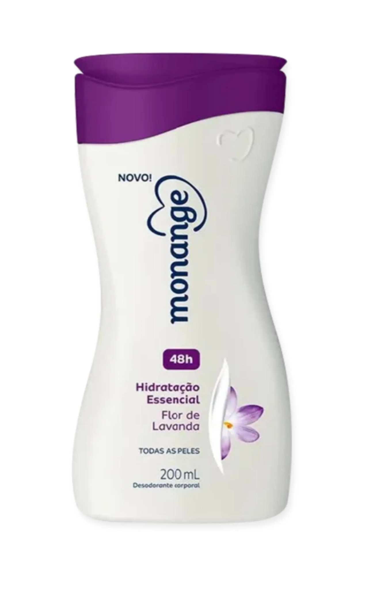 imagem de Desodorante Corporal Monange Hidratante Lavanda 200ml