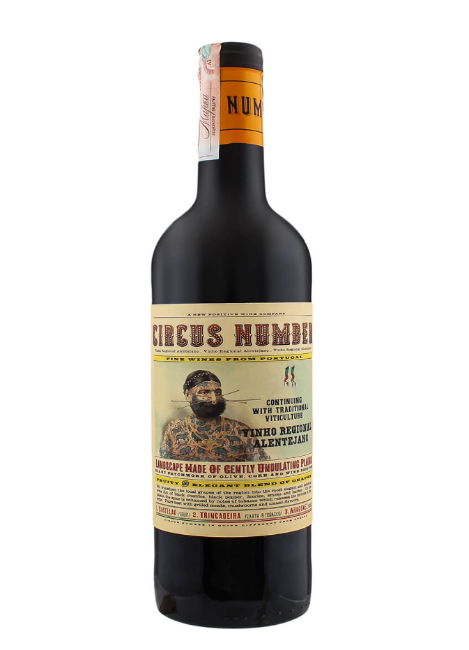 imagem de Vinho Circus Number Tinto Alentejano 750ml