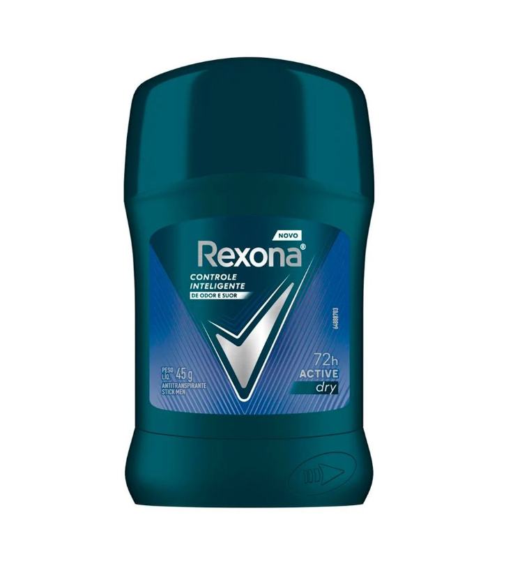 imagem de Desodorante Rexona Stick Men Active Dry 45g