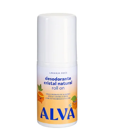 imagem de Desodorante Alva Infantil Roll On Laranja 50ml
