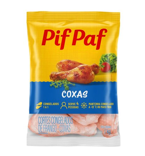 imagem de Coxa de Frango Pif Paf Pacote 1Kg