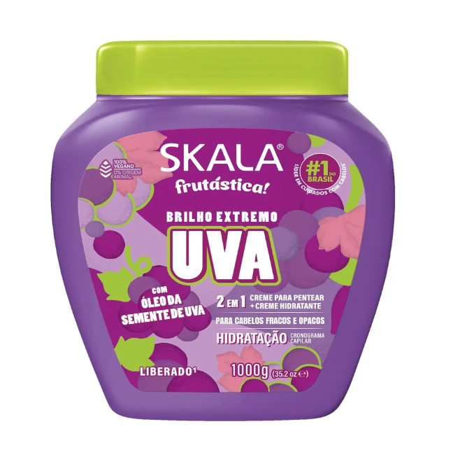 imagem de Creme Tratamento Skala Uva Brilho Extremo 1Kg